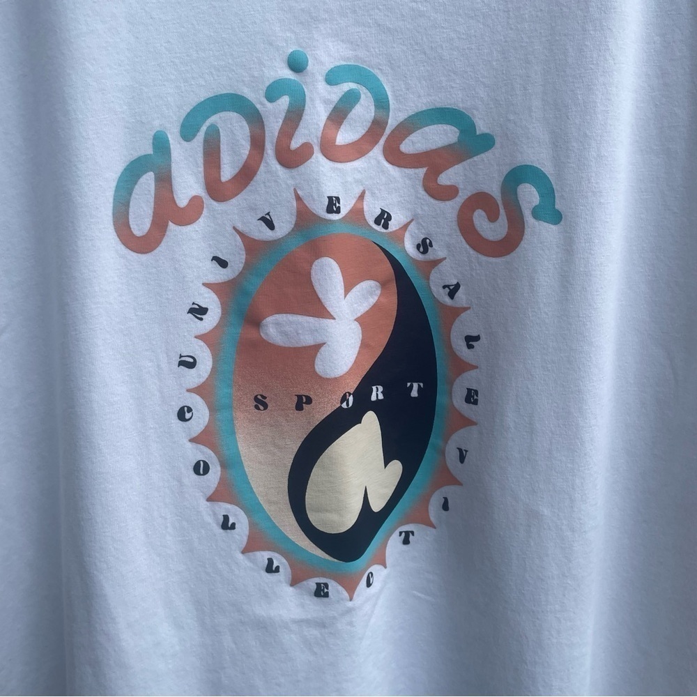Adidas Men's Summer Set Graphic Short Sleeve T-Shirt Size XL - Picture 4 of 7